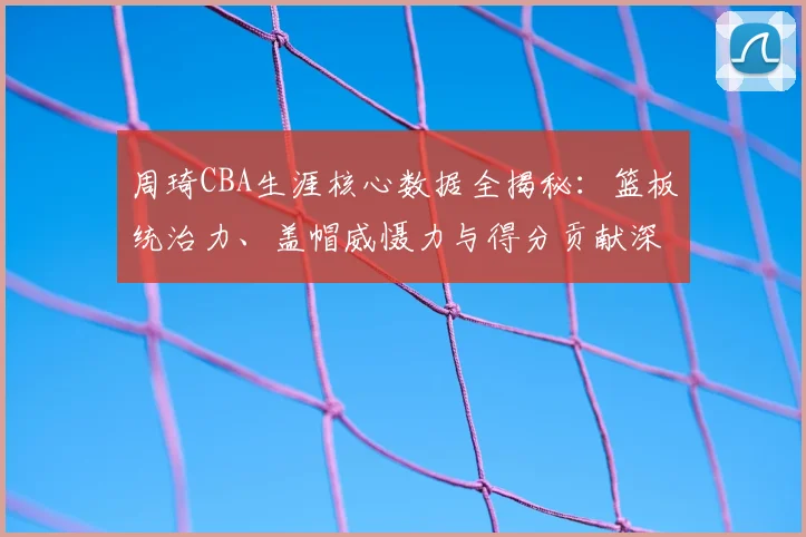 周琦CBA生涯核心数据全揭秘：篮板统治力、盖帽威慑力与得分贡献深度分析