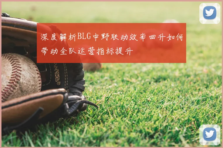 深度解析BLG中野联动效率回升如何带动全队运营指标提升
